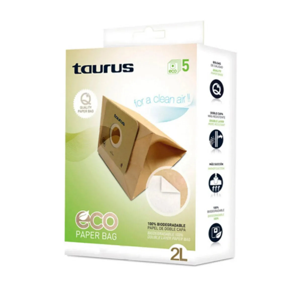 Sac aspirateur Taurus Polo 2000 eco 5 un 999193