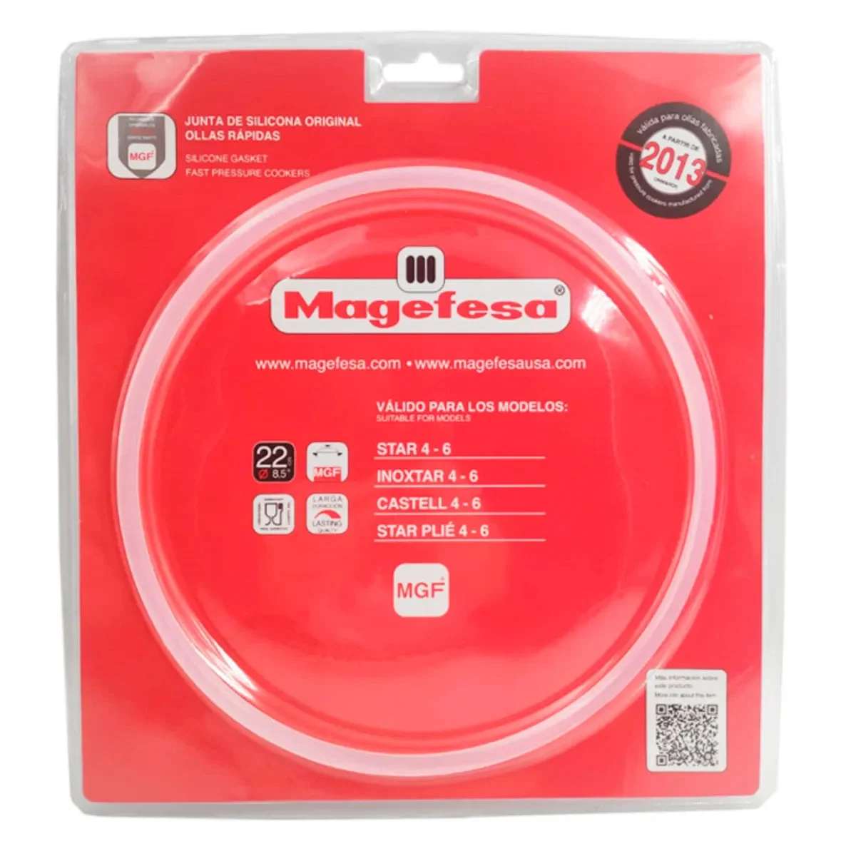 Joint silicone pour pot Magefesa Star 22cm