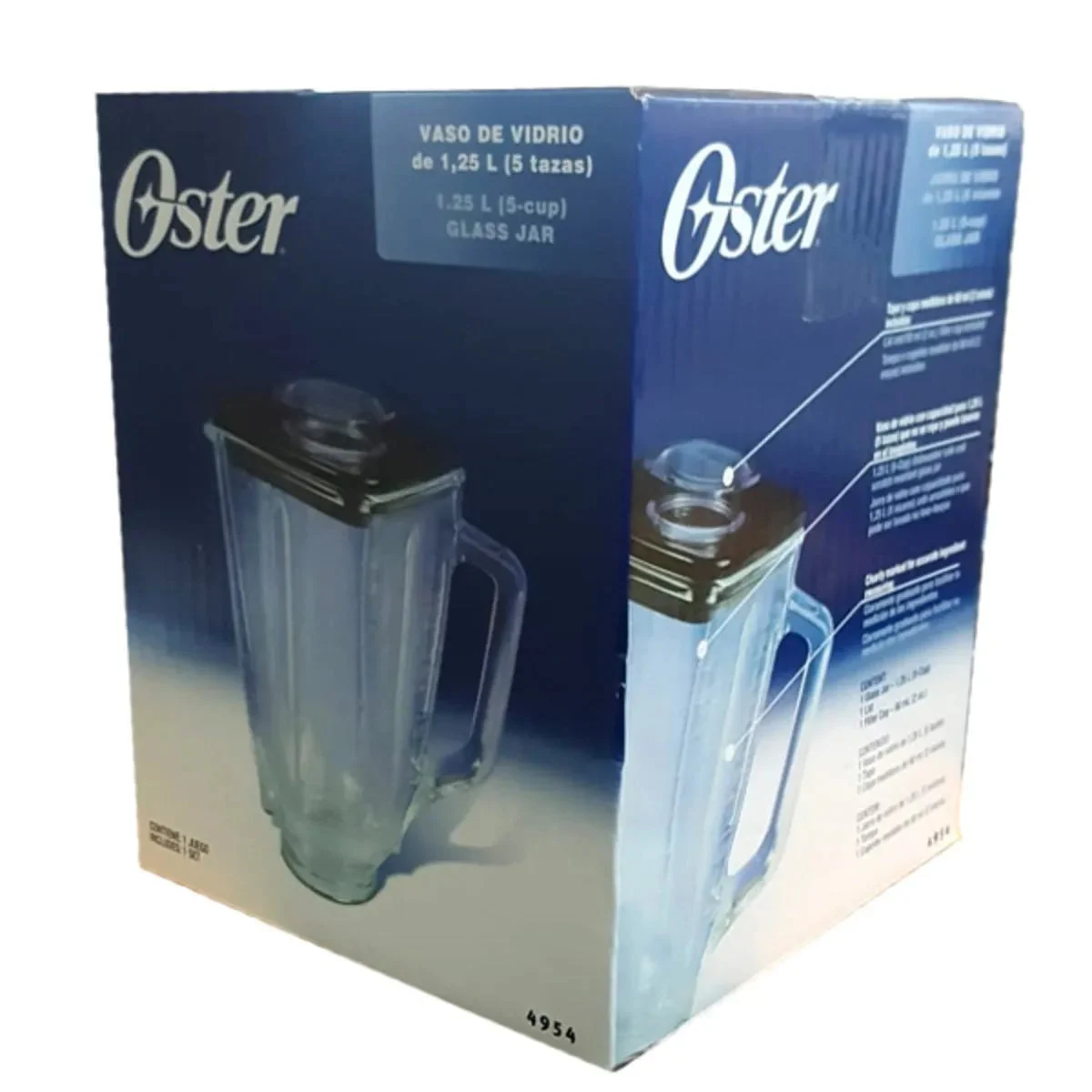 Bol blender en verre Oster 1.25L
