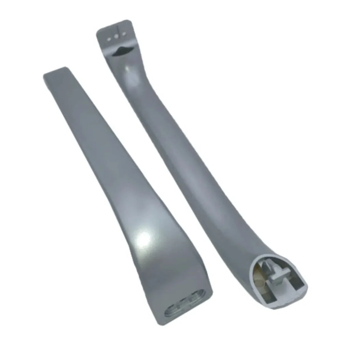 Pack 2 poignées réfrigérateur Bosch gris