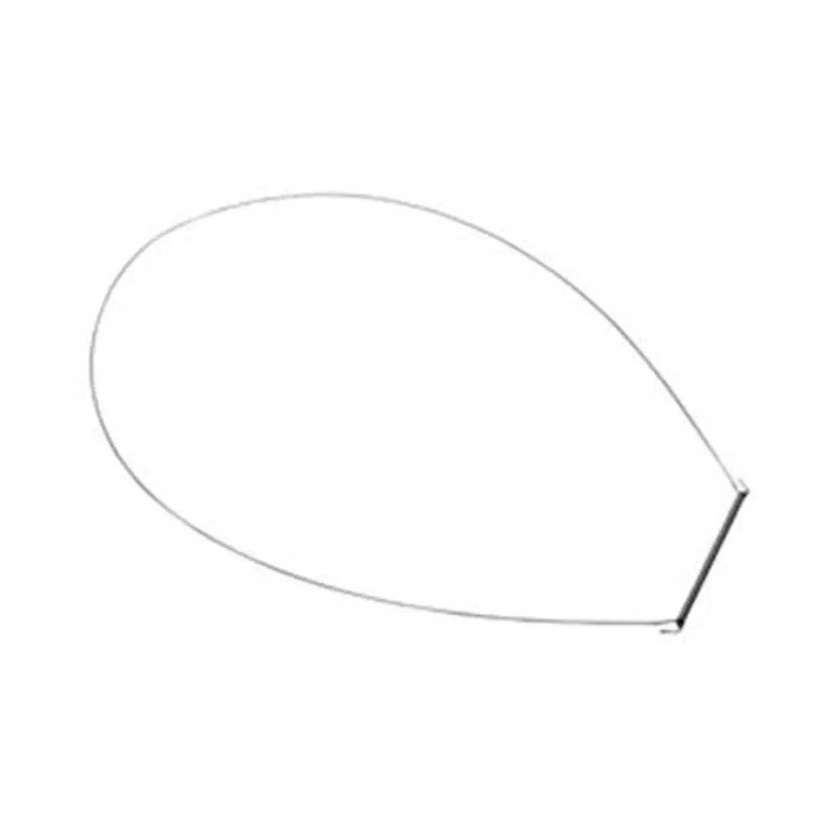 Anneau de fixation en caoutchouc pour lave-linge Fagor, Edesa, Brandt, De Dietrich LF8A003A6