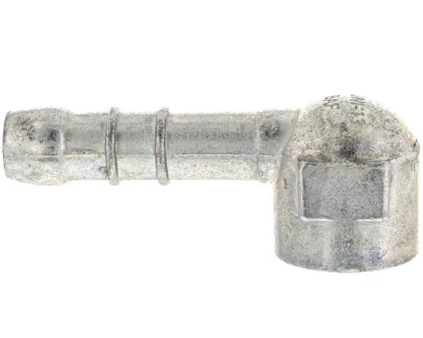 Tétine 90º prise gaz naturel filetage 1/2'' - STANDARD