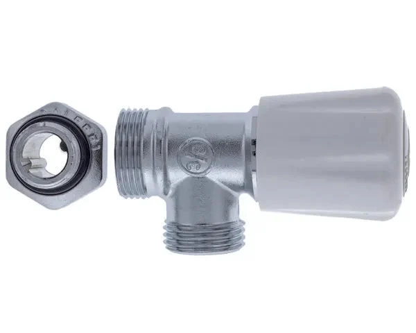 Soupape de radiateur raccord union/bicone 3/8 - STANDARD