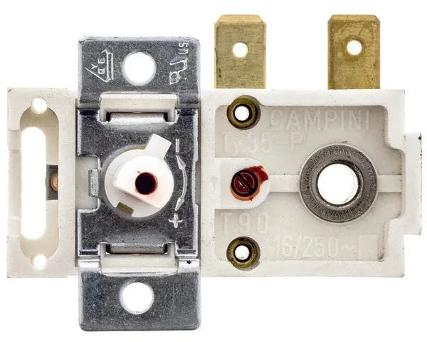 Thermostat réglable 5-60º axe 6x20 mm.