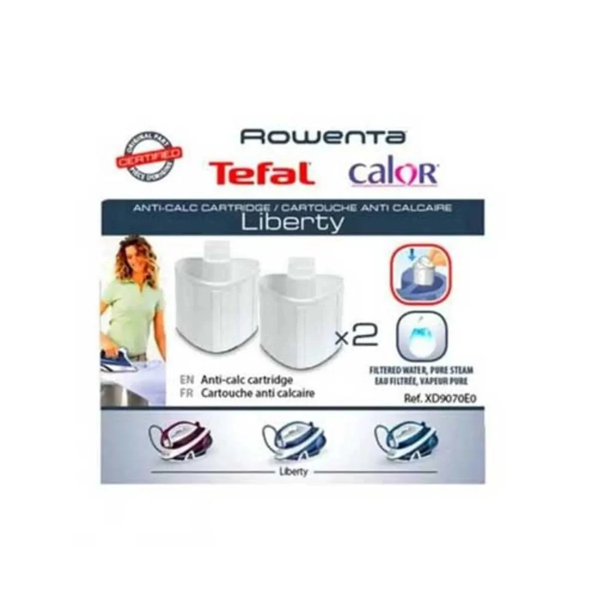 Kit filtre centre de repassage Rowenta Powersteam XD9070E0