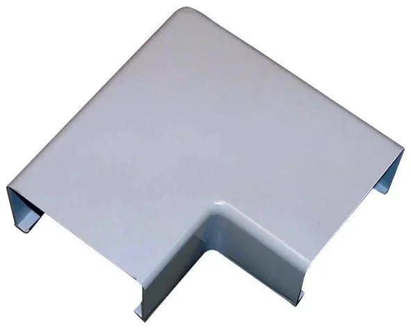 Aemsa angle plat gouttière 40 x 70 blanche - STANDARD