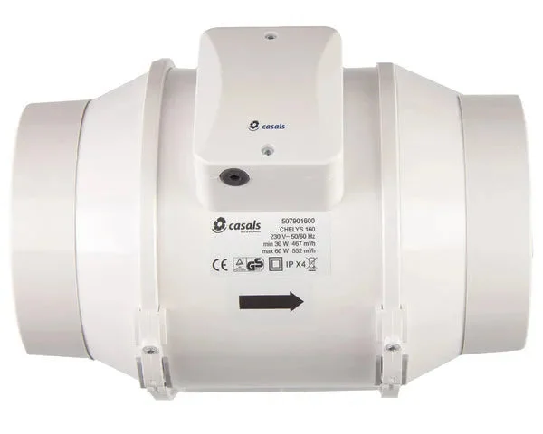 Casals ventilateur en ligne Chelys 315
