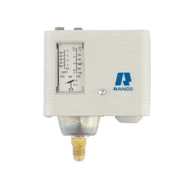 Pressostat basse pression pour réfrigérateur Ranco O16H6703101 1/4'' SAE