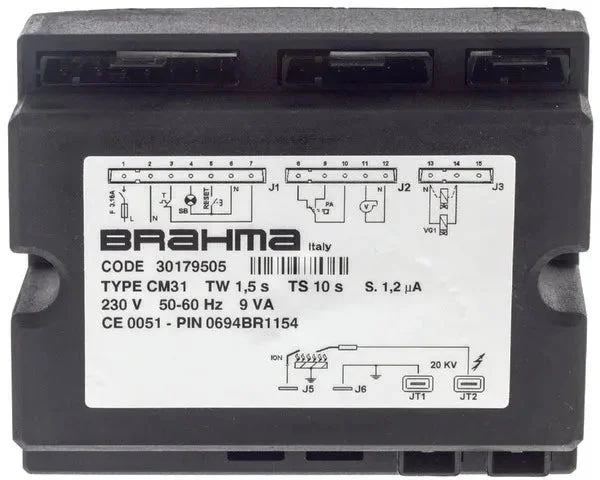 Brahma centrale de commande brûleur cm31 3511007 - STANDARD