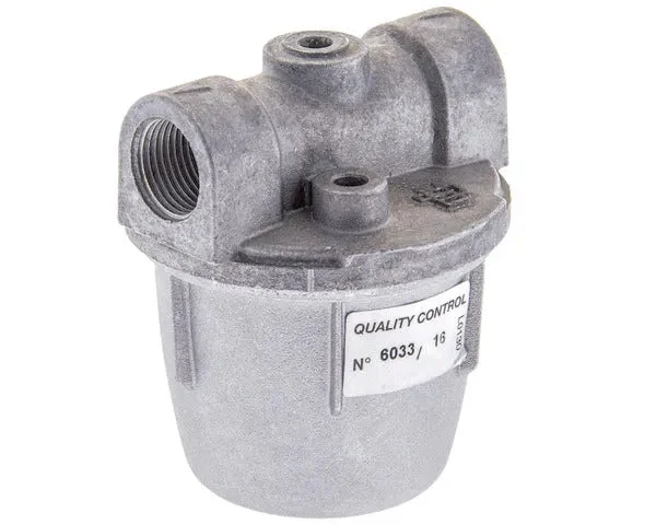 Filtre de ligne gasoil 3/8" mâle aluminium - STANDARD