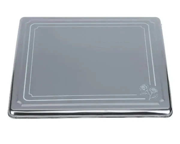Couvercle de plan de travail 610x520x28mm inox décoratif - STANDARD
