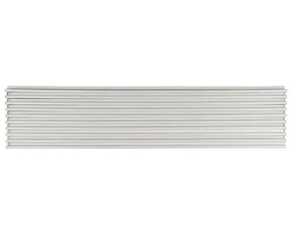 Grille de ventilation 600 x 125 mm. blanc - STANDARD