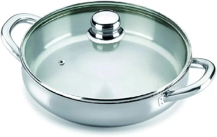 ALZA OMEGA CRISTAL plat à rôtir en verre de 32 cm.