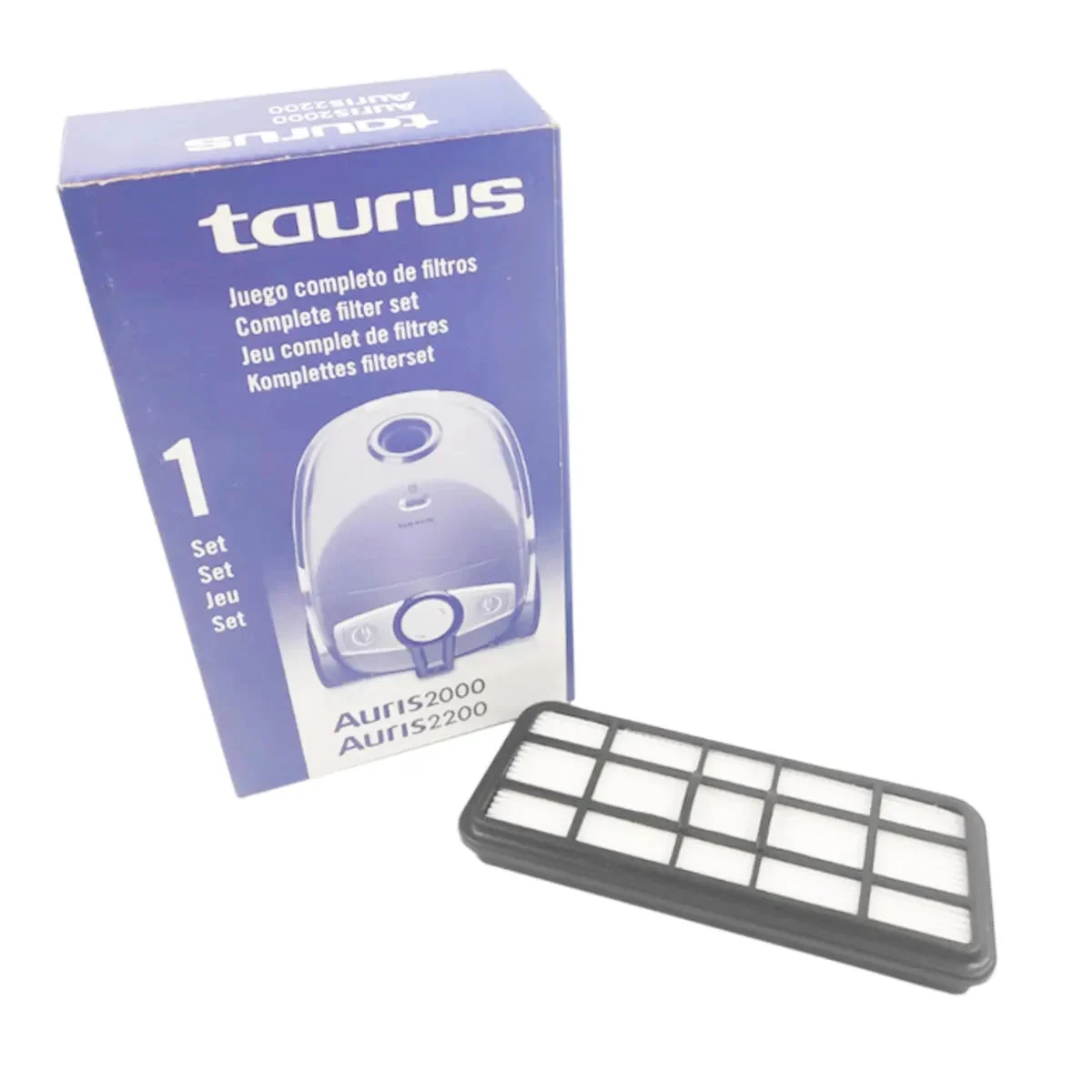Kit filtre aspirateur Taurus Yaris 2500 / Auris