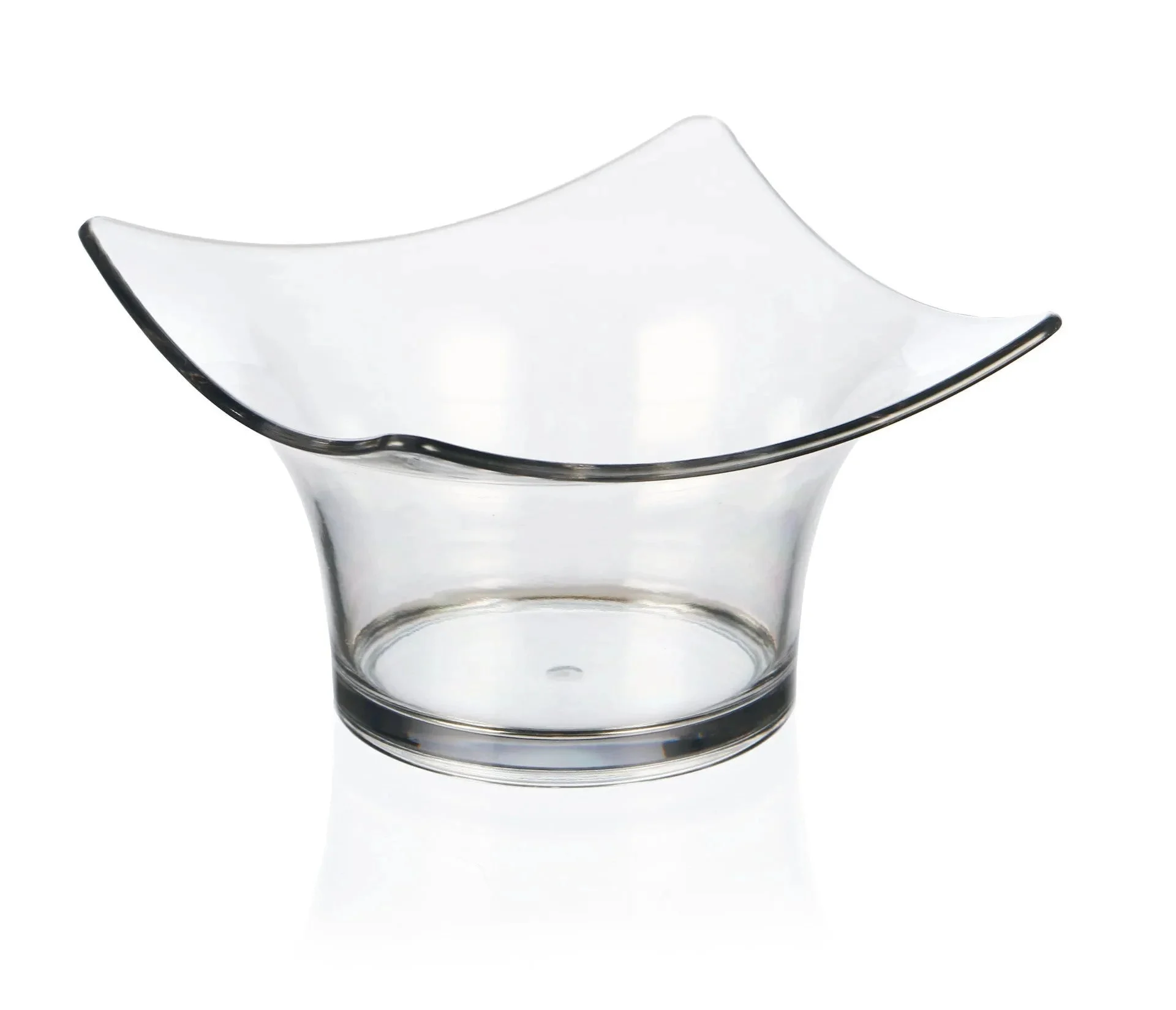 Ensemble de 6 bols carrés de dégustation transparents LACOR 60782