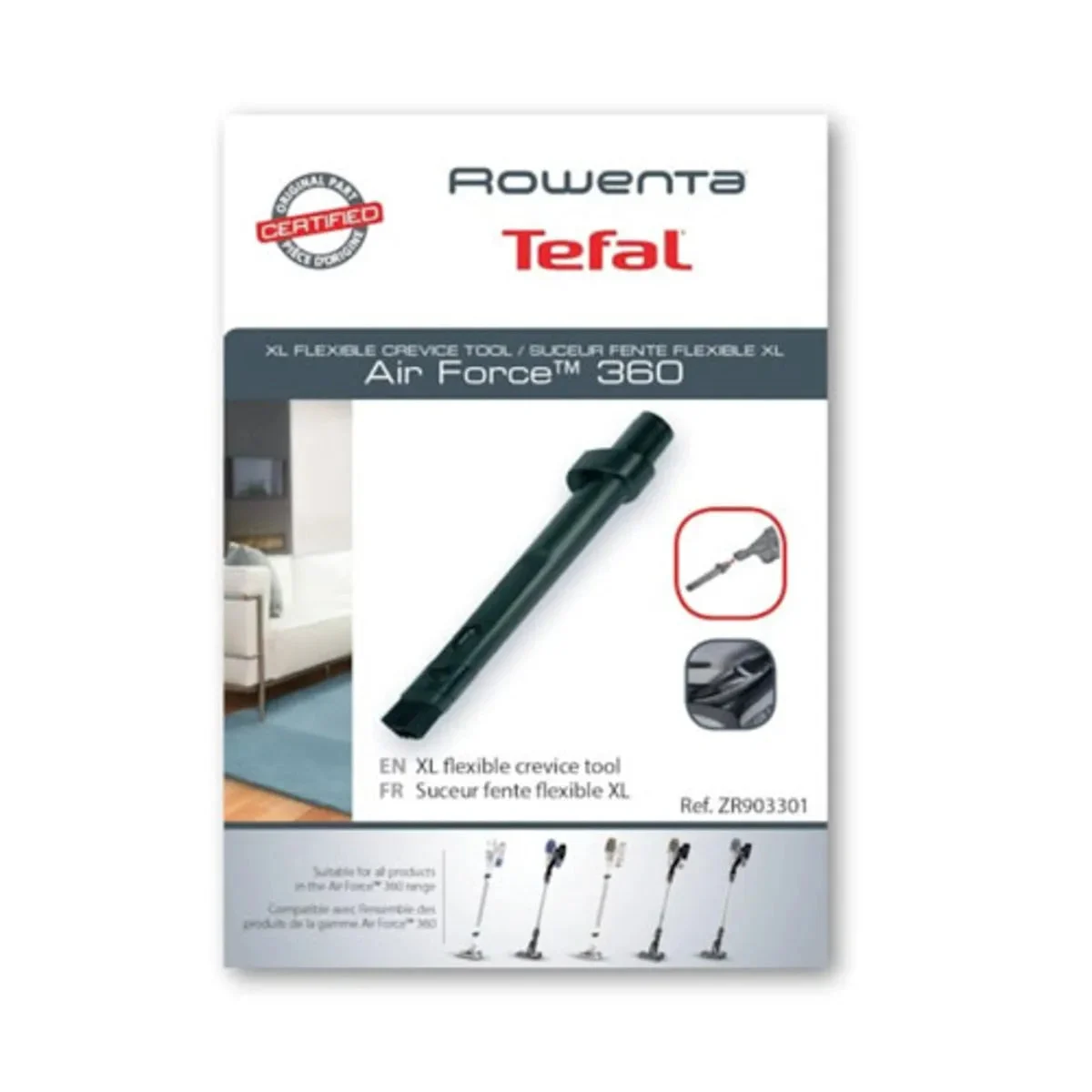 Accessoire de nettoyage de radiateur Rowenta All In One ZR903301