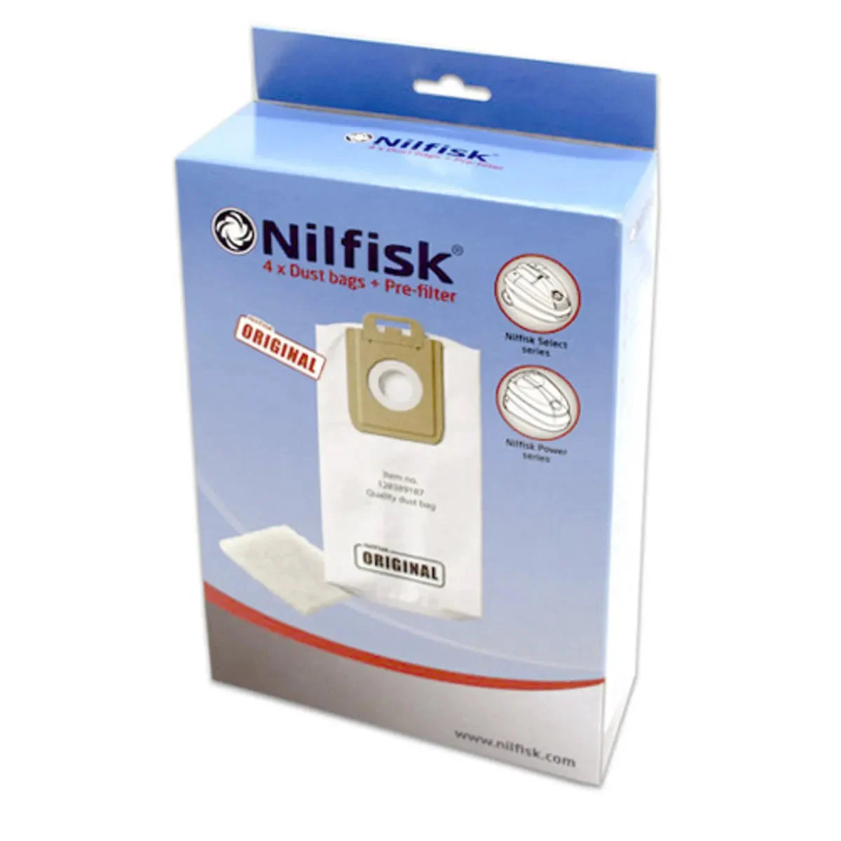 Nilfisk Sac aspirateur Power - Select 4 unités 128389187
