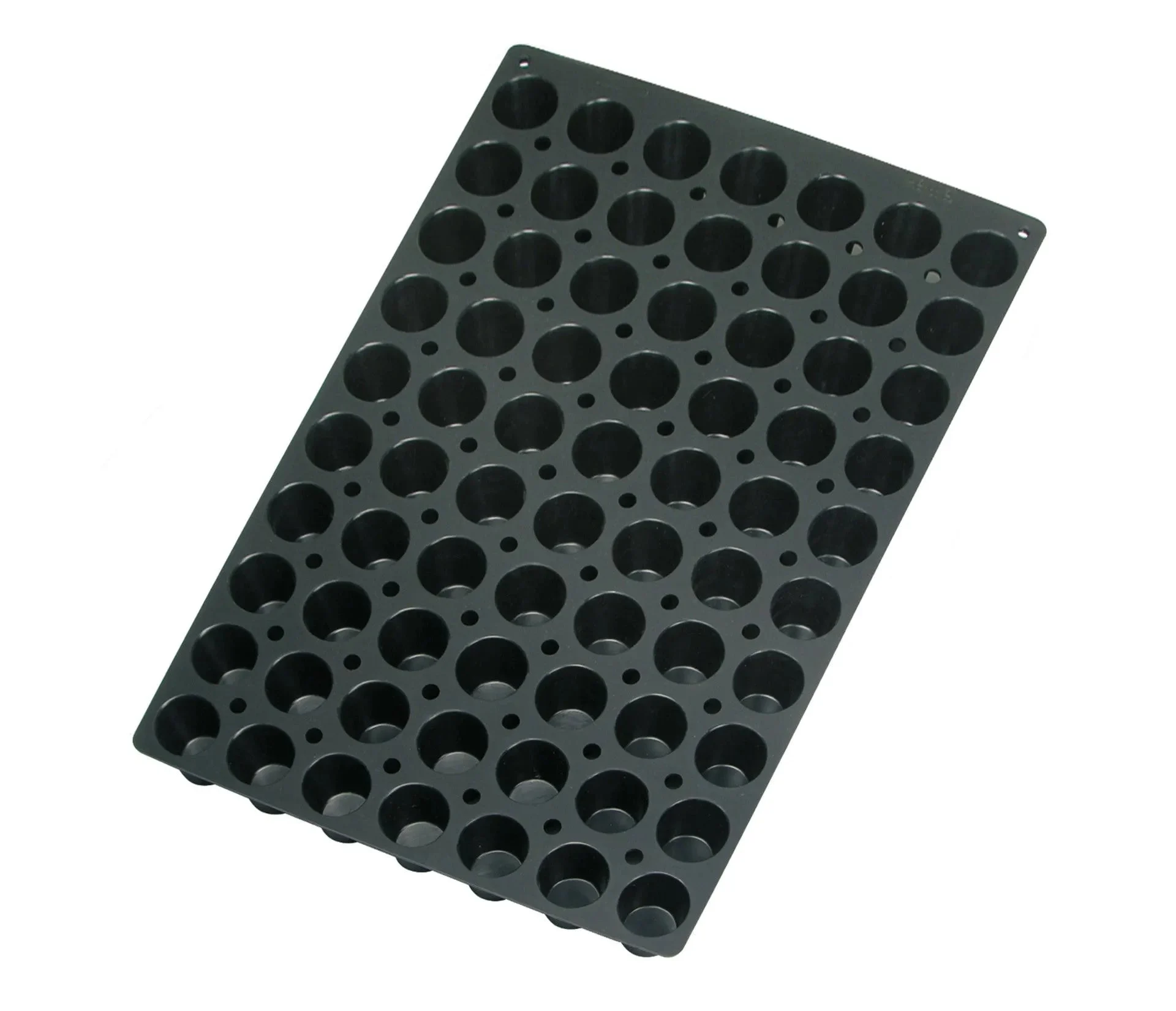 LACOR Moule à mini muffins 70 cavités Noir 66765