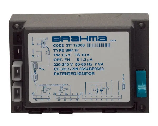 Brahma centrale de commande brûleur sm11f tw1,5 - STANDARD