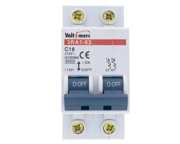 Disjoncteur magnétothermique nls16 1/n 16a | AS07205 - STANDARD