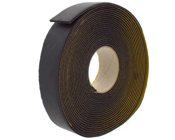 Ruban adhésif 3x50 mm rouleau 10 m noir - STANDARD