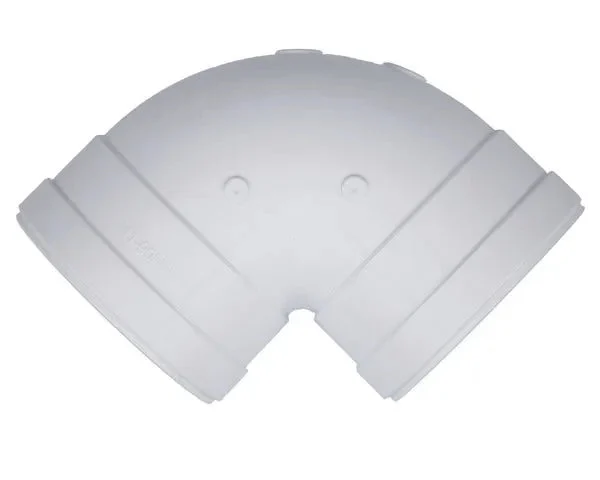 Coude 90º raccord mâle/mâle ø 0110 mm. - STANDARD