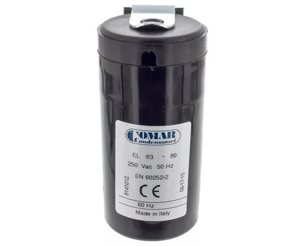 Condensateur de démarrage KONEK 63/80 µF 250 V - STANDARD