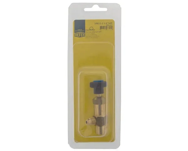 REFCO Valve de service mâle 1/4" SAE x femelle 1/4" SAE