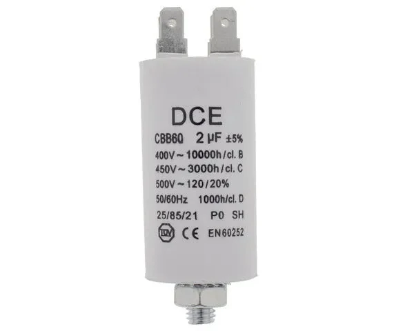CONDENSATEUR DE TRAVAIL 2,0 µF 450V - STANDARD