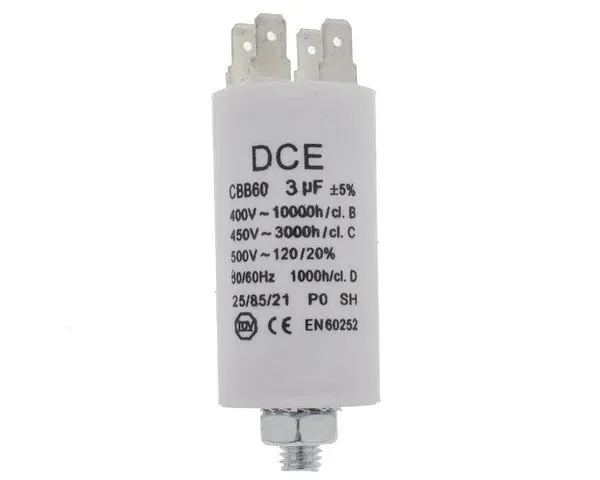 CONDENSATEUR DE TRAVAIL 3,0 µF 450V - STANDARD