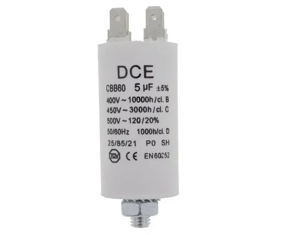 Condensateur de fonctionnement 5,0 µF 450 V - STANDARD
