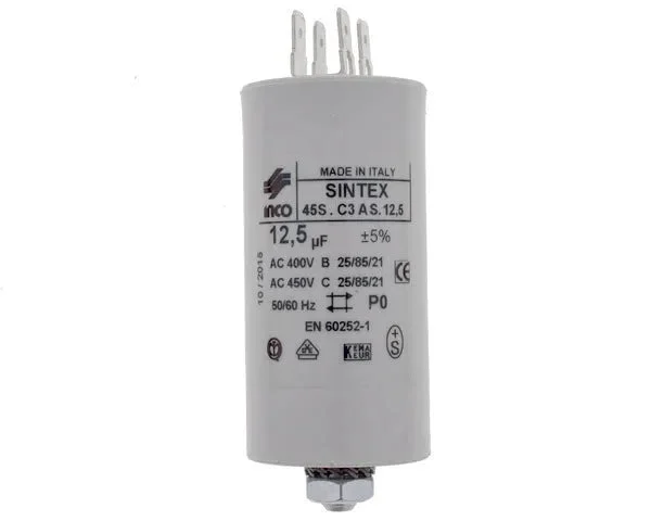 Condensateur de Fonctionnement 12,5 µF 450 V | LA0084500 - STANDARD