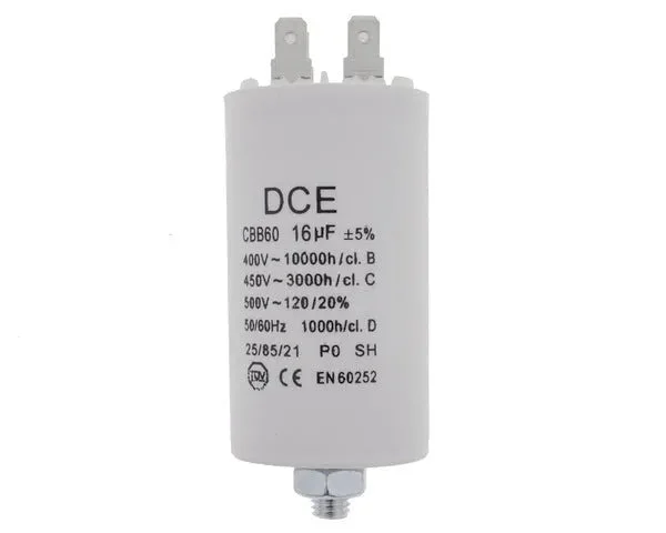 Condensateur de travail 16,0 µF 450V | L46A001I6 - STANDARD