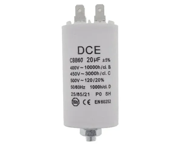 CONDENSATEUR DE TRAVAIL 20,0 µF 450V - STANDARD