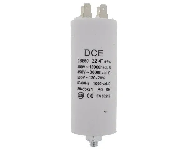 Condensateur travail 22,0 µF 450 V - MATERIAL COMUN