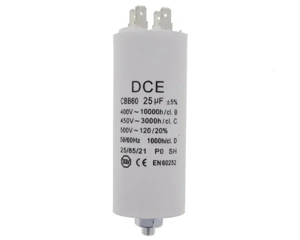Condensateur de service 25,0 µF 450 V - STANDARD