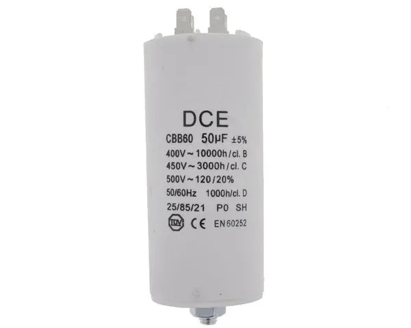 Condensateur de travail 50,0 µF 450 V - STANDARD