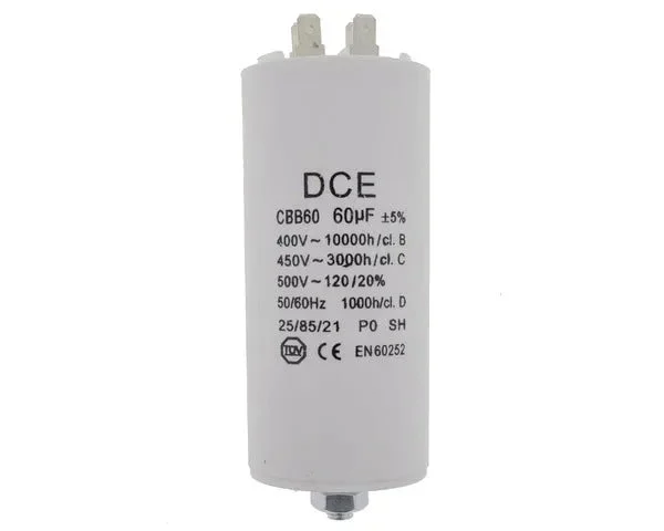 Condensateur de service 60,0 µF 450 V - STANDARD