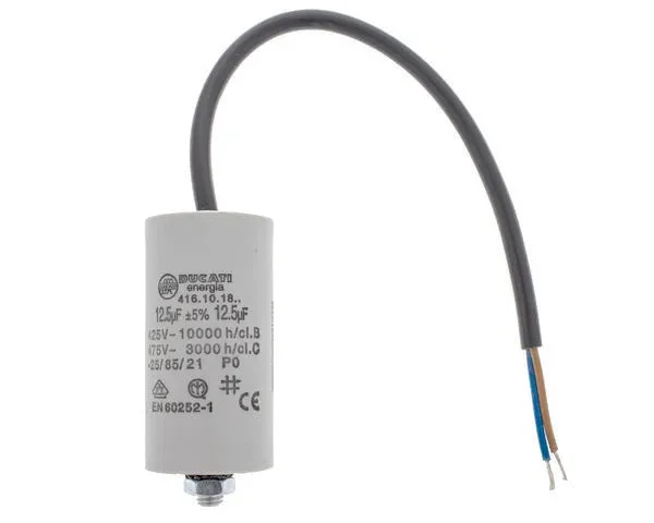 Condensateur travail avec câble 12,5 µF - STANDARD