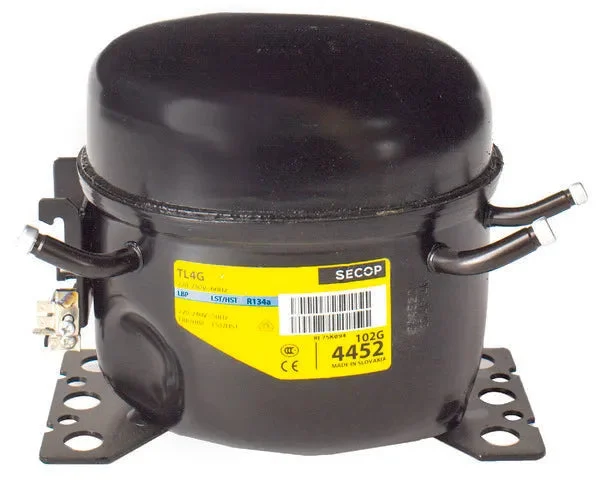 Compresseur DANFOSS TL4G R134A 1/8 CV basse pression | 102G4452 - SECOP DANFOSS