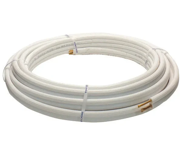 Tube de cuivre isolé bipolaire 1/4+3/8 20m - STANDARD