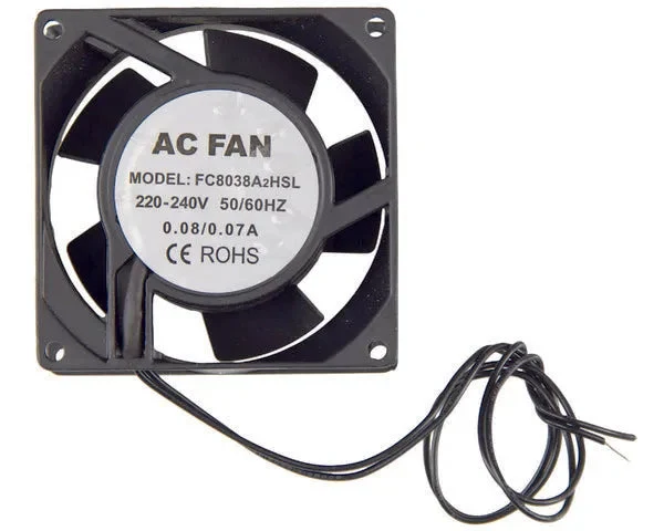Moteur de ventilateur 80x80x38,5 mm 15w - MATERIAL COMUN
