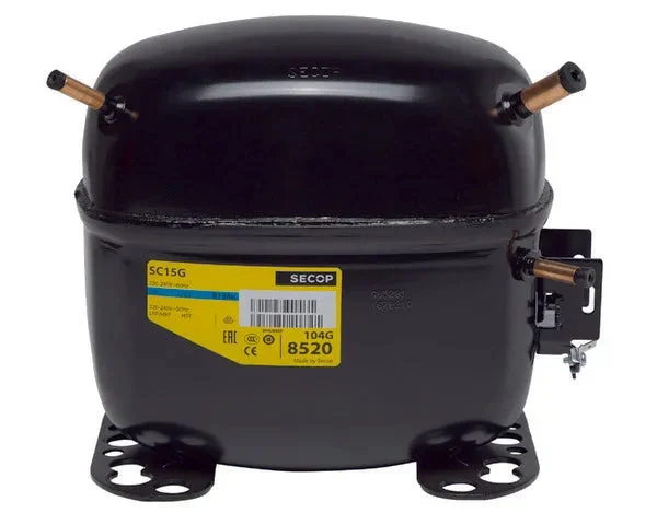 Compresseur hermétique SC15G (HMLBP) R134a 1/2 CV | 104G8520 - SECOP DANFOSS