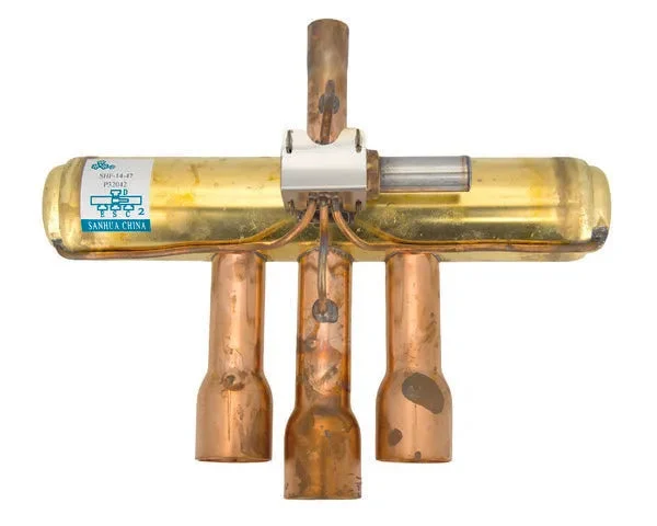 Sanhua vanne 4 voies 1/2' - 7/8'