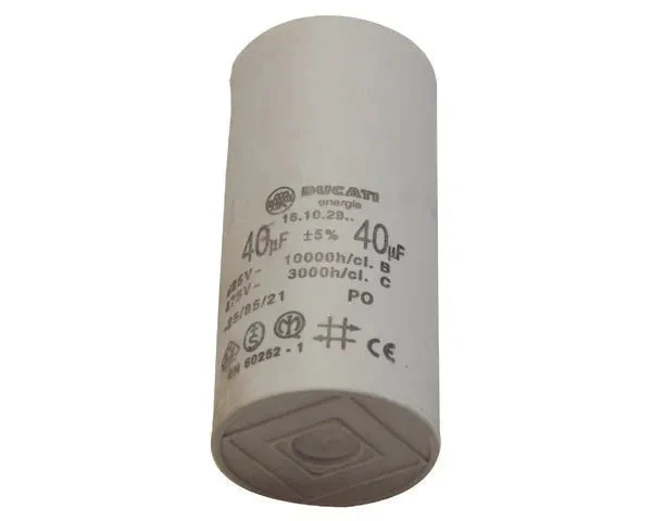 Condensateur sans vis 40 µF 450 V - STANDARD