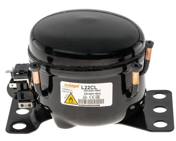 Compresseur L22CL 1/18 R600A CUBIGEL Basse Pression - CUBIGEL-HUAYI