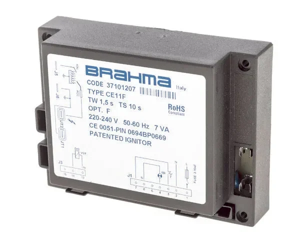 Brahma centrale de commande brûleur ce11f tw 1,5