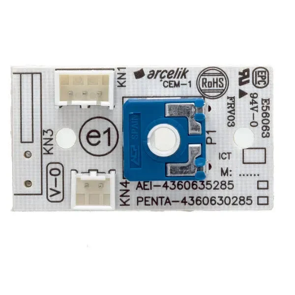 Plaque thermostat pour réfrigérateur Beko 4360635285