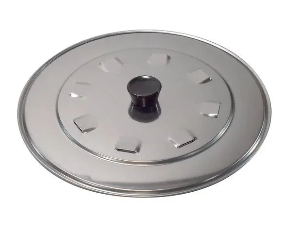 Couvercle en acier inoxydable ø 24 cm. - STANDARD