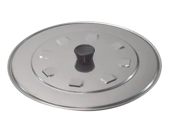 Couvercle en acier inoxydable ø 26 cm. - STANDARD
